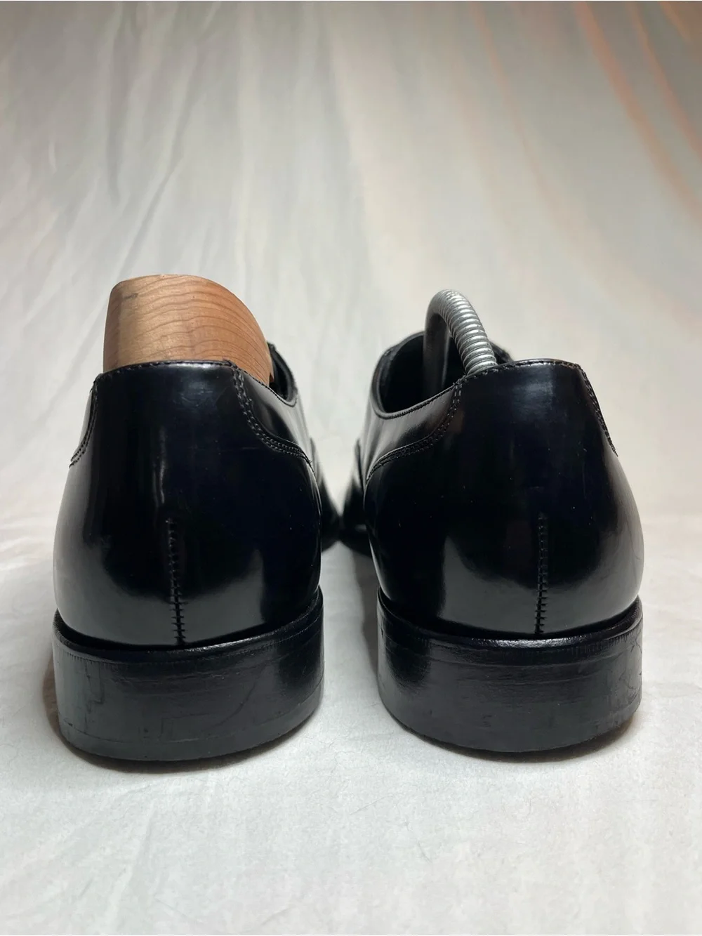 Florsheim 17067-01 Men’s Size 10D Black Cap Toe Oxford Dress Shoes Leather